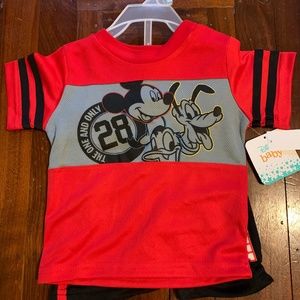 Disney baby Mickey Mouse outfit set 12 months